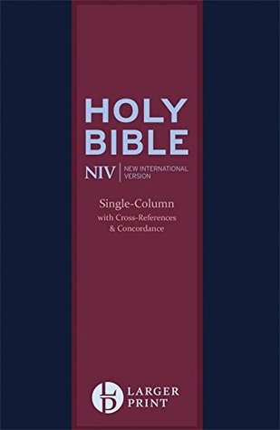 Full Download NIV Larger Print Compact Single Column Reference Bible: Leather - Anonymous file in ePub