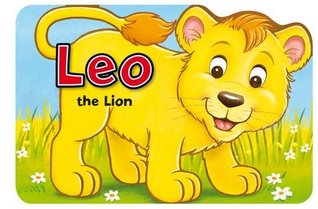 Read Online Leo the Lion Cub (Shaped Board Books) (Shaped Animal Board Books) - Angie Hewitt | PDF