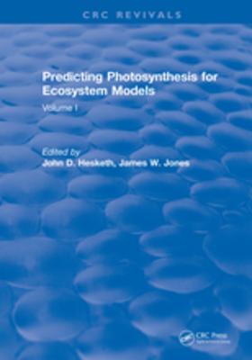 Download Predicting Photosynthesis for Ecosystem Models: Volume I - John D Hesketh | ePub