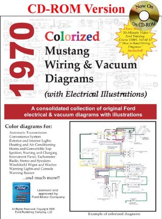 Read 1970 Colorized Mustang Wiring & Vacuum Diagrams - David E. LeBlanc | PDF
