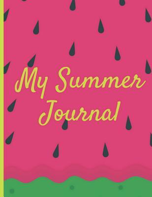 Download My Summer Journal: Six Week Summer Holiday Journal for Ages 7-11, with Space to Record Days and Colour, Daily Word and Activities -  file in PDF