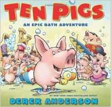 Read Online Ten pigs an epic adventure with read along CD - Derek Anderson file in ePub