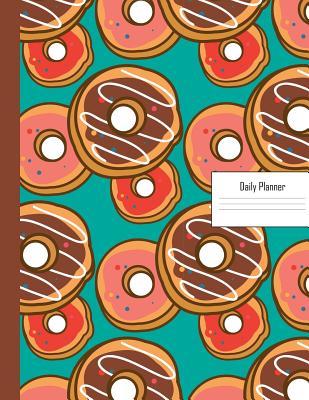 Full Download Daily Planner: 2019 - 2020 Donut Pattern Yearly Planner I January 19 - December 19 Tasty Doughnut Writing Notebook Plan Days, Set Goals & Get Stuff Done - Indulge Publications file in PDF