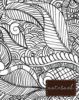 Download Notebook: Handrawing Bohemian Notebook , size 8 x 10 , Ruled Journal Pretty Design (Composition Notebook College Ruled) (Volume 2) -  file in PDF