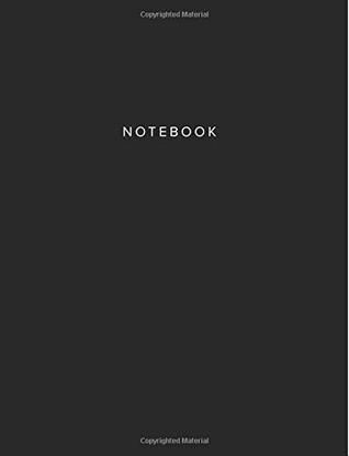 Read Notebook: Black Onyx Minimalist Notebook / Journal, Lined Paper, Wide Ruled, Soft Cover, Letter Size (8.5 x 11): Large Composition Book, Classic  School, College, Business Executive, and more -  | ePub