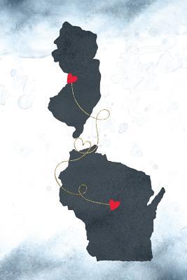 Read Online New Jersey & Wisconsin: Long Distance Out of State Notebook - Blank Lines -  file in PDF