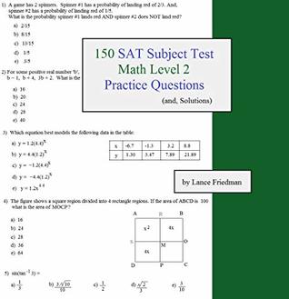 Download 150 SAT Subject Test Math Level 2 Practice Questions - Lance Friedman | ePub