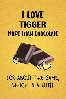 Download I Love Tigger More Than Chocolate (Or About The Same, Which Is A Lot!): Tigger Designer Notebook - Gorgeous Gift Books | ePub