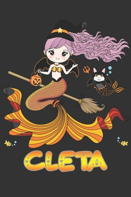 Download Cleta: Cleta Halloween Beautiful Mermaid Witch Want To Create An Emotional Moment For Cleta?, Show Cleta You Care With This Personal Custom Gift With Cleta's Very Own Planner Calendar Notebook Journal - Maria Leona Halloween file in PDF