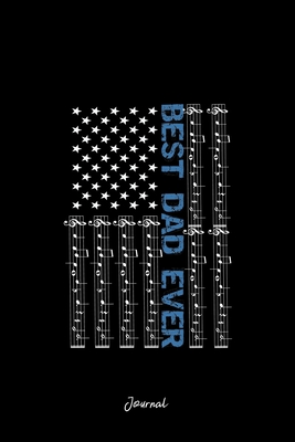 Read Online Journal: Dot Grid Journal - American Flag Music-Note Dads Cool Christmas Gift - Black Dotted Diary, Planner, Gratitude, Writing, Travel, Goal, Bullet Notebook -  | PDF