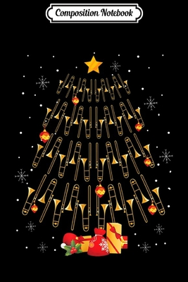 Download Composition Notebook: Funny Christmas Trombone Player Gifts Xmas Tree Journal/Notebook Blank Lined Ruled 6x9 100 Pages - Janusz Jansen file in ePub